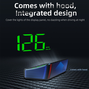 Medidor Digital GPS HUD con Conector Tipo-C, Color Verde, 1 Año de Garantía, Velocímetro Inteligente Universal - Product Image 5