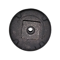 Interrupteur de couvercle supérieur de poteau d'incendie en fonte ductile OEM SYI EN-GJS-500-7 avec coque usinée CNC, moulage et peinture