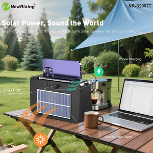 <span class=keywords><strong>ลำโพง</strong></span>บลูทูธพกพาพลังงานแสงอาทิตย์ <span class=keywords><strong>NewRixing</strong></span> NR-S2057T พร้อมวิทยุ FM กำลังขับ 8 วัตต์ <span class=keywords><strong>ลำโพง</strong></span>ไร้สายสำหรับใช้งานกลางแจ้ง พร้อมที่ชาร์จโทรศัพท์ - Product Image 5
