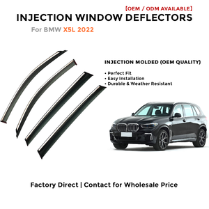 Déflecteurs de fenêtre latérale pare-pluie pour Toyota LC200 2008-2019 accessoires auto - Product Image 2