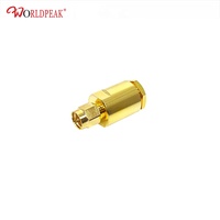 Conector coaxial SMA macho Rf adaptador abrazadera tornillo Rf conector coaxial para Cable LMR300 5DFB
