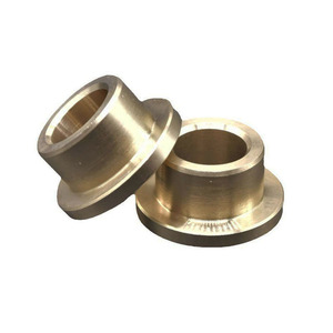 Personnalisé CNC Usinage Bronze Laiton Acier Inoxydable Bride <span class=keywords><strong>Roulement</strong></span> Manchon 6mm 8mm 10mm 12mm 15mm Bride Douille Épaulement Rondelle - Product Image 3