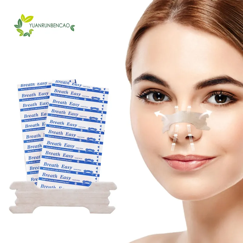Nouveaux produits marque privée imperméable bandelettes nasales pour respirer