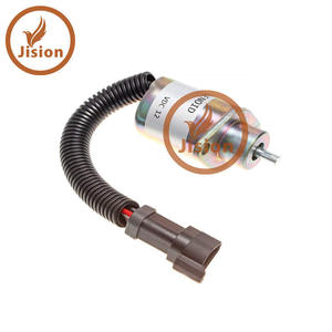 Vanne solénoïde d'arrêt de carburant pour engins de construction 2848A278 - Product Image 2