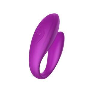 Erotis Wanita telur melompat pasangan berbagi Vibrator pengendali jarak jauh silikon + ABS menggoda indah produk dewasa - Product Image 1