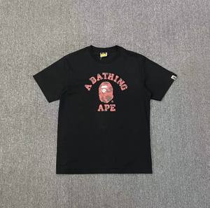 Camiseta Bapees de Diseño con Estampado de Letras, Versión <span class=keywords><strong>1</strong></span>:<span class=keywords><strong>1</strong></span> de Alta Calidad, Disponible en Stock, Moda Masculina, Camiseta Bapees Estampada de Tendencia 2026 - Product Image 4