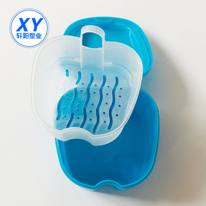Boîte de rangement dentaire en plastique, boîte à prothèses en PP, étui pour protège-dents pour l'entretien des prothèses - Product Image 3