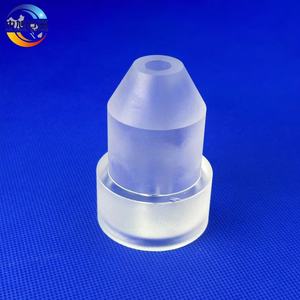 Tubo de Vidrio de Cuarzo Transparente de Alta Pureza, Componente de Instrumento de Precisión Mecanizado por CNC, Resistente a Altas Temperaturas y al Desgaste - Product Image 1