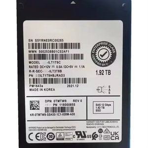 WGZX 005051747 En İyi Kalite Exx 1.92TB 2.5 inç 7.2K 6G SFF SAS 128MB Önbellekli Katı Hal Sürücüsü Kurumsal SSD Sunucu İçin - Product Image 1