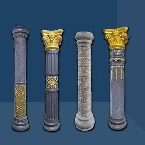 Venta al por mayor ABS plástico construcción columna romana moldes alta precisión hormigón Pilar Geminate estilo precisión moldes Fabricación - Product Image 4