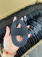 Cable USB C DW767 de 6 pies para Samsung S24 S20 S21 S22 + S23Ultra 3A Cable de enlace de datos de carga superrápida Tipo-C Uso del teléfono móvil