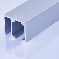 Kunden spezifische hochwertige Vorhang Gleit schiene hängende Schiebetür schiene Aluminium profile Schiene