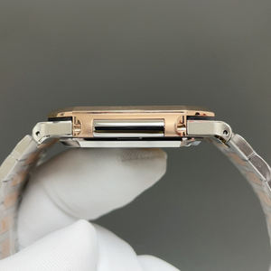 Vente en gros de luxe mécanique automatique 2025 dernière montre pour femme montre d'affaires 330 mouvement or rose montre carrée pour hommes - Product Image 3