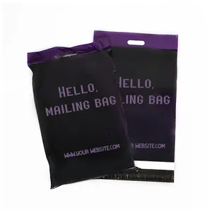 custom packaging clothing bags green cute poly mailer printer package mailing bags custom logo