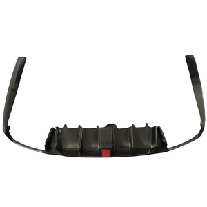 สำหรับ E W213 2016-2019 สไตล์คาร์บอนไฟเบอร์  ลิ้นกันชนหลัง  ดิฟฟิวเซอร์หลัง - Product Image 4