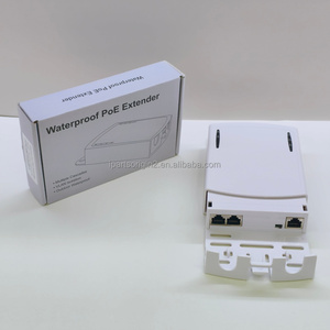 Waterproof Gigabit PoE Repeater 1in2Out10/100/1000Mbps IEEE802.3af/at PoE Extender for CCTV <b>IP</b> <b>Camera</b> 200M Transmission Distance - Product Image 3