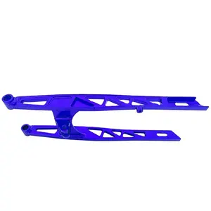 Motorrad Hinter gabel Aluminium legierung Modifizierte eloxierte Farbe Anpassbarer Schwenk arm