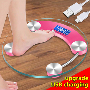 Cân Trọng Lượng Cơ Thể Cá Nhân Mới Cân Điện Tử Kính Kỹ Thuật Số Cân Thể Dục Phòng Tắm Độ Chính Xác Cao Cân Đo Mỡ Cơ Thể Thông Minh - Product Image 2