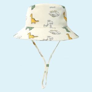Sombrero de Pescador para Niños con Estampado de Dinosaurios, Sombrero para Bebés y Niños Pequeños, Protección UV - Product Image 6