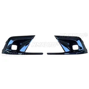 Para Honda Civic 11.ª generación 2021-2022, kit de carrocería, cubierta de marco de luz antiniebla, negro brillante, estilo TR, cubierta de marco de lámpara antiniebla, accesorios para coche - Product Image 6