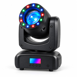 Moving Head <b>Spot</b> <b>Battery</b> Powered 30W LED Mini Gobo Moving Head Wireless DMX Rechargeable for Wedding Event - Product Image 1