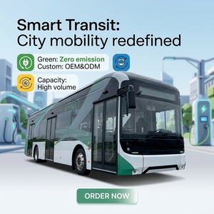 Autobús Eléctrico Urbano <span class=keywords><strong>de</strong></span> 12m, Piso Bajo, Cero Emisiones, 33+1 Asientos, Vehículo <span class=keywords><strong>de</strong></span> Transporte Público, Volante a la Izquierda/Derecha, <span class=keywords><strong>Precio</strong></span> <span class=keywords><strong>de</strong></span> Fábrica - Product Image 1