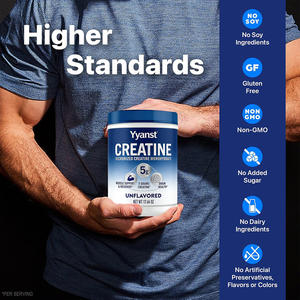 Creatina Monohidrato en Polvo OEM/ODM para la Recuperación Muscular y la Salud Cerebral de Adultos, Empaque Personalizable, Grado Alimenticio, Bajo en Carbohidratos - Product Image 4