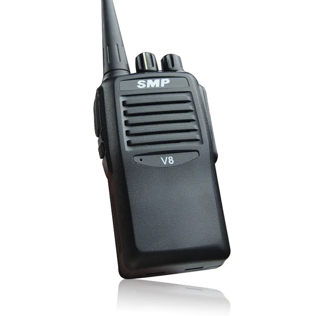 SMP-V8 Professional Two-Way Radio Walkie Talkie Transceiver FM Radio Walking/Talking Feature