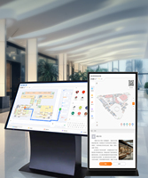 Kiosco Digital Interactivo Portátil con Pantalla Táctil LCD, Reproductor de Publicidad con SDK Habilitado para Educación y Señalización en Ascensores