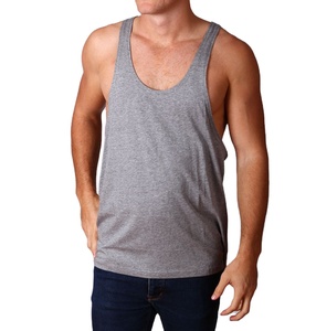 Haute qualité 100% coton hommes Gym Fitness débardeur nouveau Style personnalisé simple boutonnage haut respirant - Product Image 1