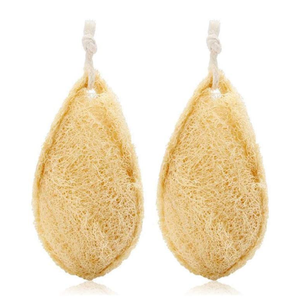 Natural Eco-Friendly Biodegradable Dishwashing Sponge Set Original Loofah with Cotton Rope <strong>Loop</strong> <strong>String</strong> Kitchen Loofah Sponge - Product Image 5