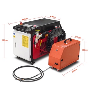 Máy Hàn Laze Bằng Sợi Quang Cầm Tay Bán Chạy, Máy Hàn Laze Raycus 1000W 1500W 2000W Dành Cho Kim Loại - Product Image 4