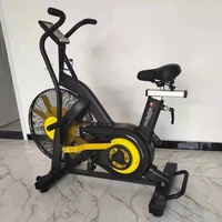 Vélo d'exercice à résistance à l'air, équipement de fitness pour entraînement cardio à domicile et usage commercial