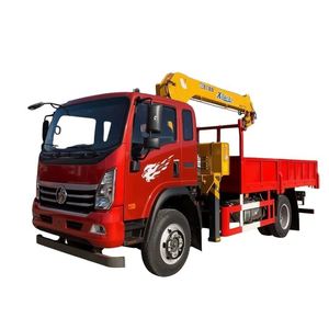Grue mobile à flèche hydraulique robuste Sinotruk 170HP 5 tonnes 6,3 tonnes 7 tonnes pour l'entretien routier - Product Image 1