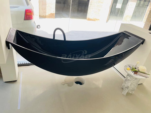 Luxury Hanging Swing Bathtub Modern Acrylic <strong>Hammock</strong> Style <strong>Tub</strong> Freestanding Swing Indoor Whirlpool <strong>Tubs</strong> for Villa &amp; Spa - Product Image 3