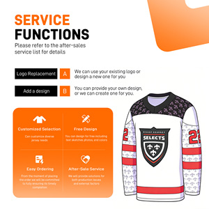 <span class=keywords><strong>Maillot</strong></span> de <span class=keywords><strong>hockey</strong></span> <span class=keywords><strong>sur</strong></span> <span class=keywords><strong>glace</strong></span> personnalisé en twill pour équipe, sublimation OEM, entraînement - Product Image 4