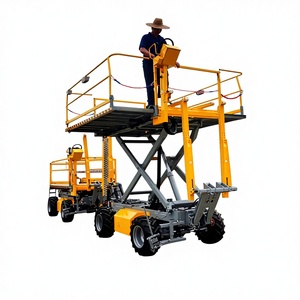 Plateforme élévatrice et de récolte intelligente Zoomye pour vergers, alimentée par un moteur diesel, pour la récolte de pommes, cerises et poires, haute productivité - Product Image 4