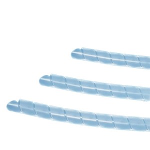 Leather Spiral Cable Sleeve PTFE 240 Insulation Protection Wire Harness Tubing - Product Image 2