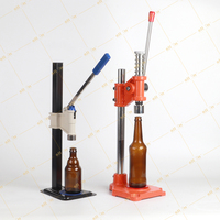 Machine à capsuler manuelle haut de gamme pour bouteilles de bière et de soda, la plus vendue, pour la fabrication maison, avec capsuleuse à couronne, de qualité supérieure et avancée
