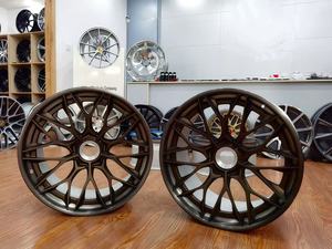 Ruedas de Aleación Forjadas Personalizadas Sailen de 2 Piezas, Diseño Cóncavo Profundo, 5x112 5x120 5x130, Negro Semibrillante, 17-23 Pulgadas - Product Image 3