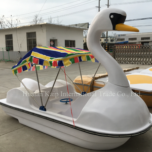 Bote de Pedales Acuático de Alta Calidad Modelo Cisne 2026, Bote de Pedales para Dos Personas con Techo Impermeable <span class=keywords><strong>en</strong></span> Venta - Product Image 2