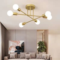 Lampe Suspendue Moderne en Verre LED, Lustre Adapté au Salon, à la Cuisine, à la Chambre et à la Salle à Manger
