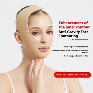 Chuyên nghiệp của phụ nữ satin nén hình Post-OP Headgear cho parotid orthognathic phẫu thuật post-mặt hút mỡ công ty - Product Image 4