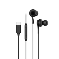 Earphone In-ear Berkabel YooKiE ETL02 Tipe-C Terlaris dengan Kontrol Volume Mic, Driver 14mm, Transmisi Digital, Tahan Air IPX-4, 1.2M