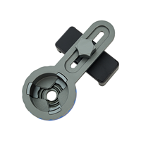 Adaptateur pour lampe à fente ML-PA1 pour smartphone, support métallique, mise au point réglable, double oculaire, instrument optique Aist Optics