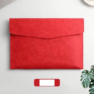 Portafolio de Piel Sintética PU con Logotipo Personalizado al por Mayor de Fábrica, Carpeta de Archivos A4, Bolsa para Documentos de Negocios - Product Image 2