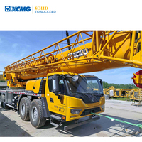 Grue mobile d'occasion officielle XCMG de 100 tonnes XCT100G5-1, grue rotative hydraulique à haute performance