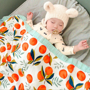Oeko Tex Serviettes portefeuille anima en coton biologique bon marché pour bébé Couverture biologique <span class=keywords><strong>6</strong></span> couches pour tout-petits - Product Image 4