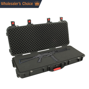Vente en gros OEM, étui de transport en plastique rigide de haute qualité, étanche IP67, résistant aux chocs, surface résistante à l'abrasion, pour arme à feu, <span class=keywords><strong>guitare</strong></span> - Product Image 1
