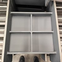 Amortisseur de poutre en acier galvanisé durable à haute dissipation d'énergie pour bâtiments de bureaux et appartements